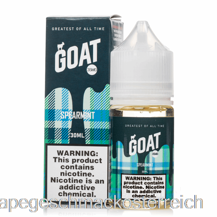Grüne Minze - Ziegensalze - 30 Ml 50 Mg Vape-Geschmack